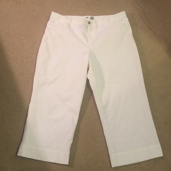 Old Navy Pants - Perfect Wide Leg Cropped Pants